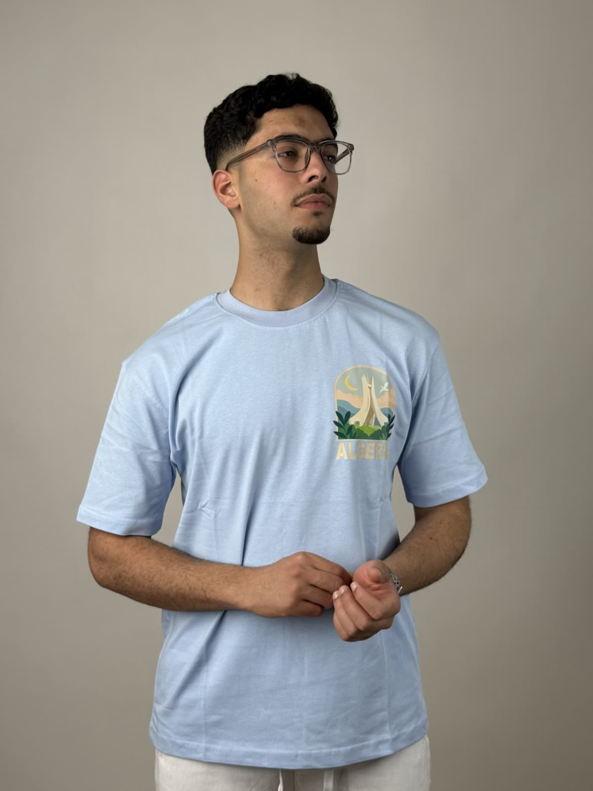T-shirt algeria rond