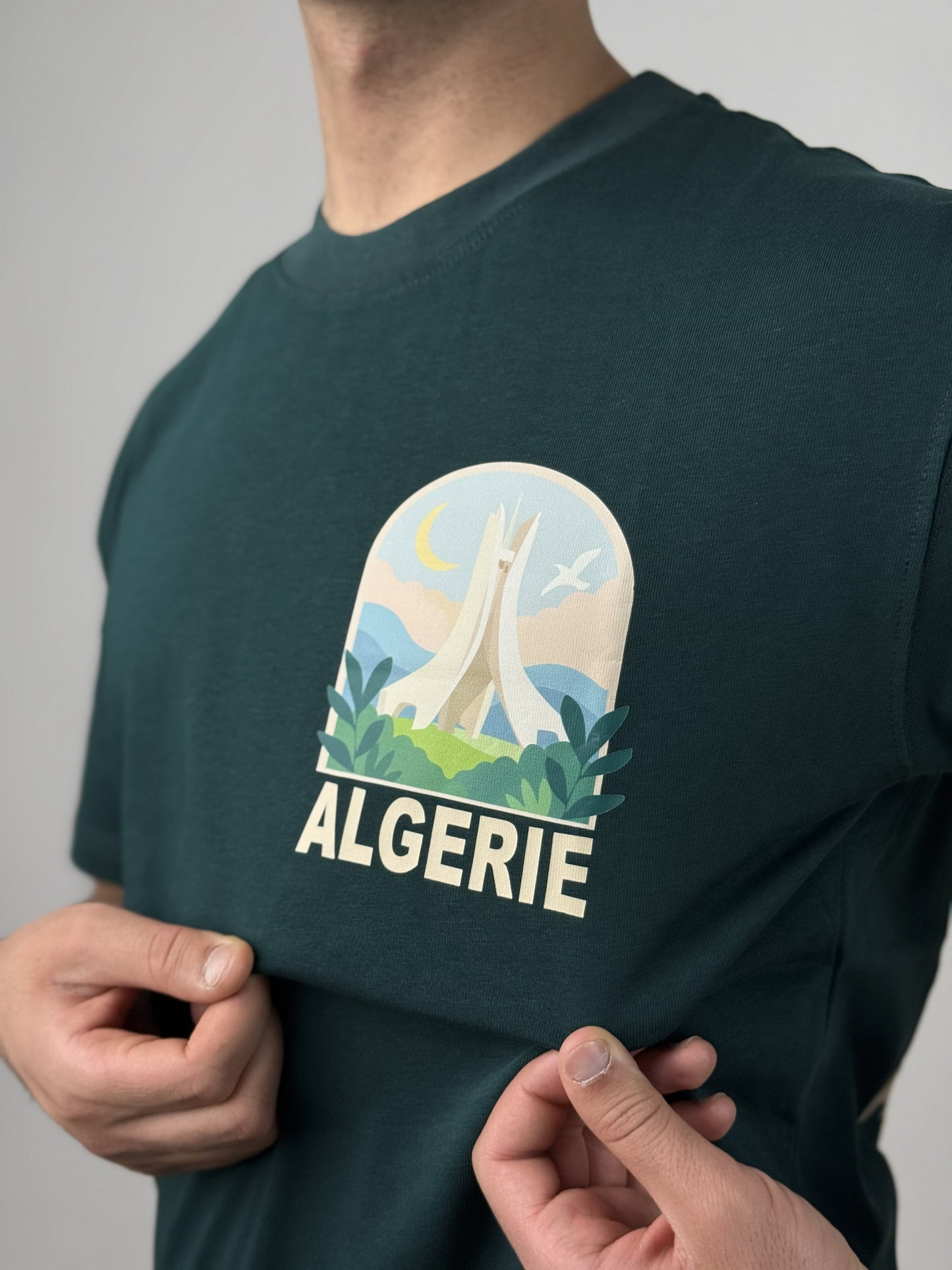 T-shirt ALGERIE Round