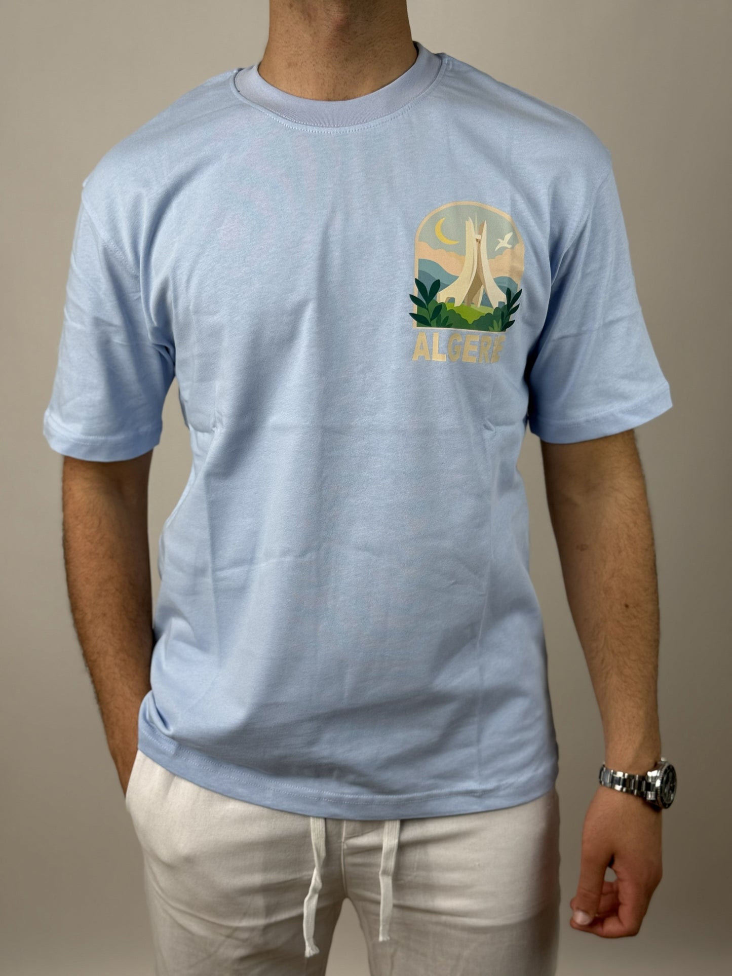 T-shirt ALGERIE Round